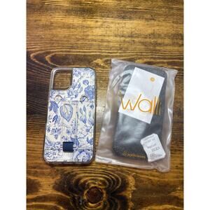 Walli Blue Willow Purse Case Iphone 16 Plus